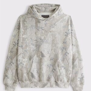 Abercombie Essential Popover Camo Hoodie